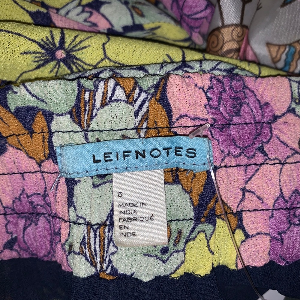 Anthropologie leifnotes petunia floral skirt - Picture 3 of 5
